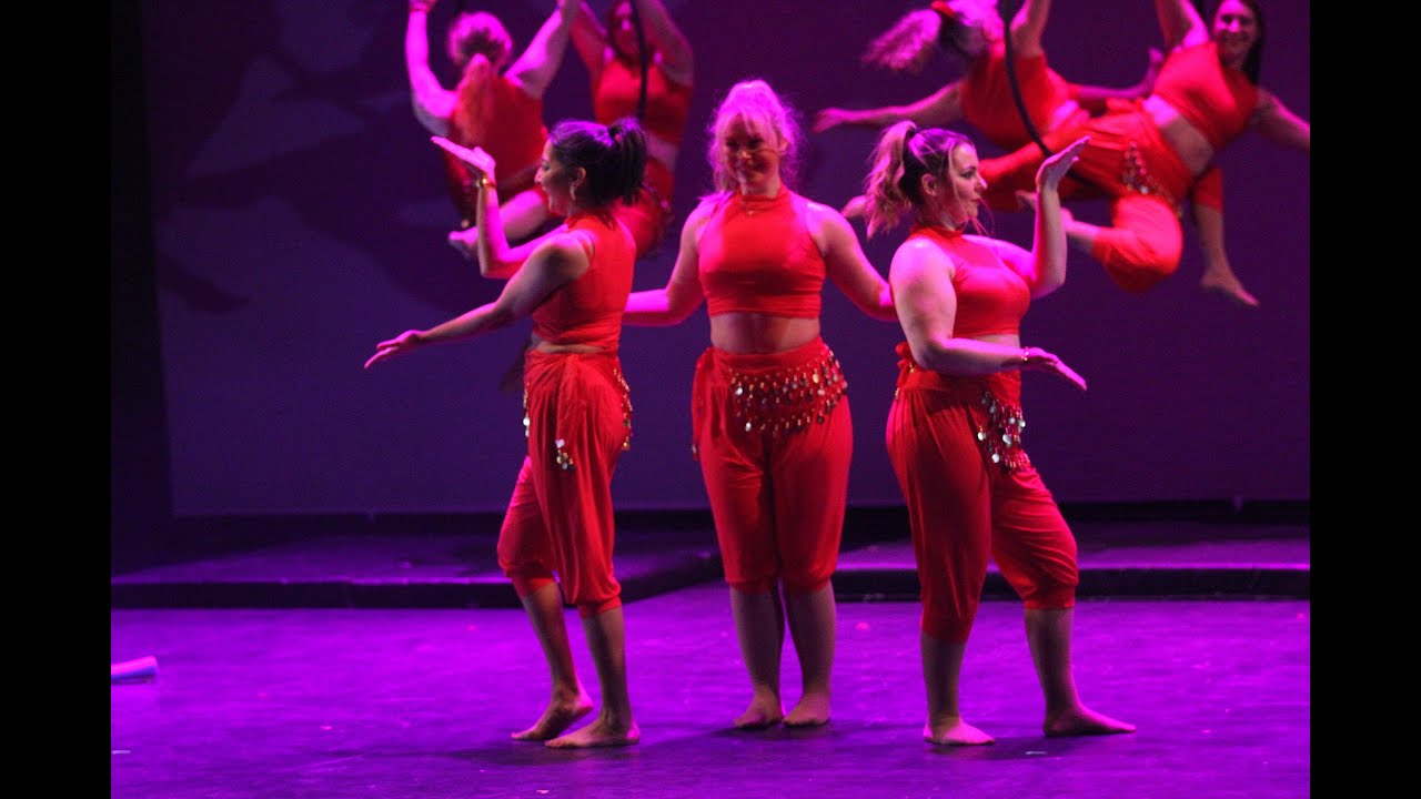 Aerial Hoop Performance - Shakalaka Baby Bombay  Dreams : Showcase Routine : Blush Aerial Dance