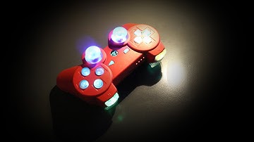 Custom Ps3 Controller "burningice rainbow" by CKS-Design [FULL HD]
