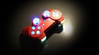 Custom Ps3 Controller "burningice rainbow" by CKS-Design [FULL HD]