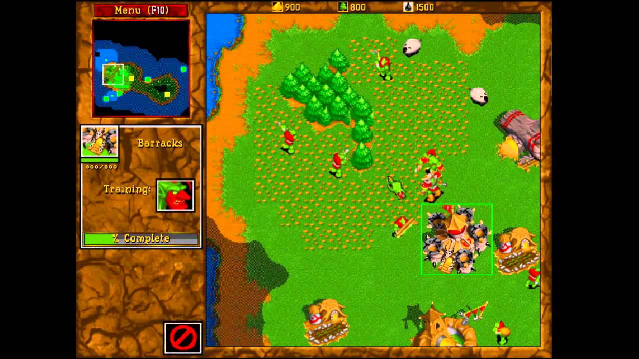 Warcraft II Tides Of Darkness (1995) ORC Level 03 YouTube