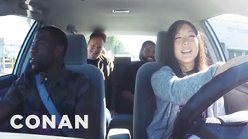Ice Cube, Kevin Hart And Conan Help A Student Driver | CONAN on TBS