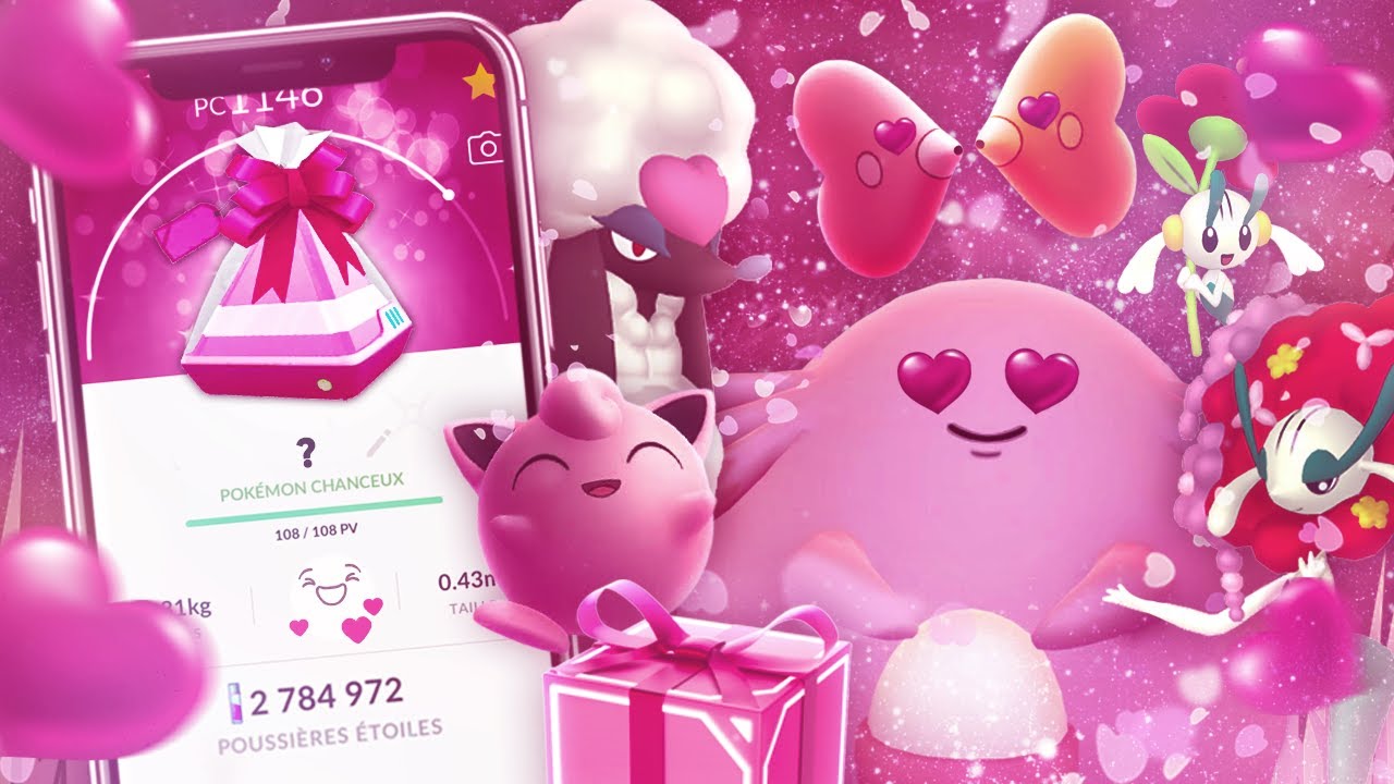NOUVEAU POKEMON RÉGIONAUX & FORME DE COUAFAREL, SPINDA SHINY, GUIDE EVENT ST VALENTIN, NEWS POGO !