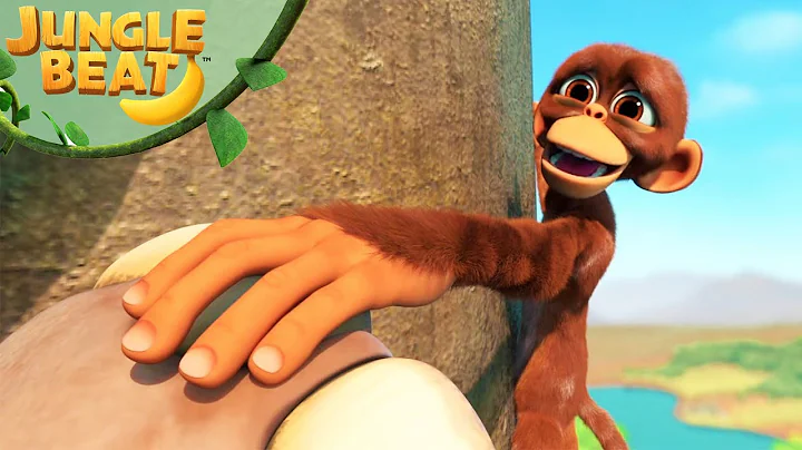 Munki is scared of heights? | Jungle Beat: Munki & Trunk | Kids Cartoon 2025