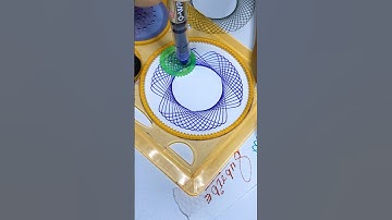 Amazing Spirograph art #viral #shorts