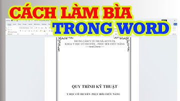 Cách Làm Bìa Trong Word Đẹp Chỉ Với 3 Bước Đơn Giản