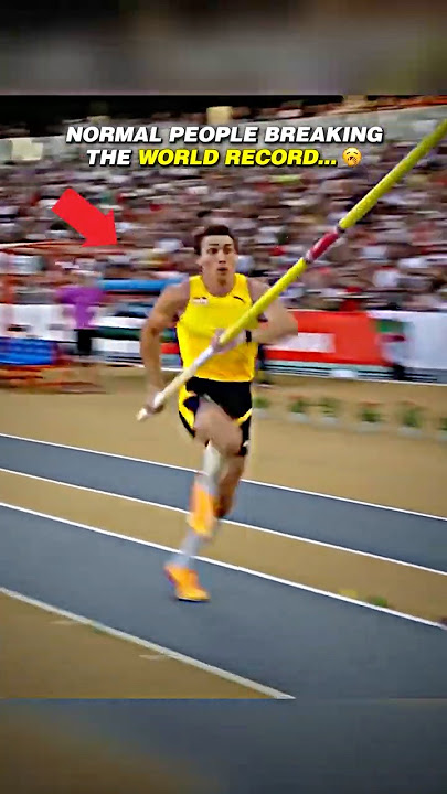 Who's greater: Usain Bolt or Mondo Duplantis?đ¤ #trackandfield #sprinting #polevault #olympics