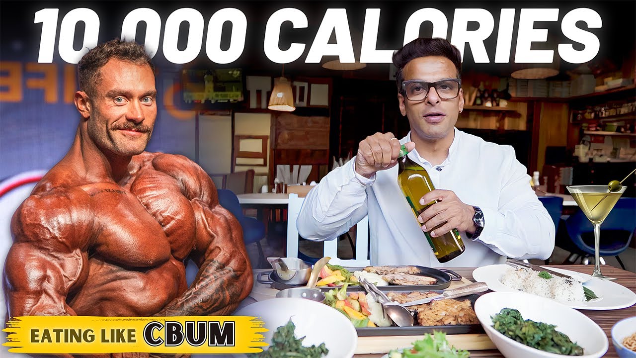 Eating Chris Bum’s 10000 Calorie Diet | 600g of Protein and 12 Meals | Yatinder Singh