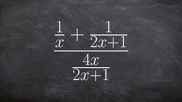 Simplifying a complex rational expression