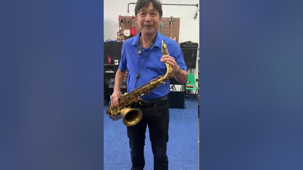 Hanson Tenor Saxophone Series V just noodlin’ YouTube