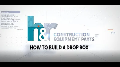 How to Build a CAT 730 Drop Box