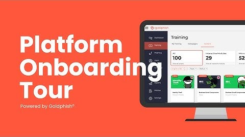 Goldphish Onboarding: Your Guided Platform Walkthrough
