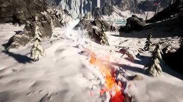Unreal 4 Engine: Elemental Real Time PS4 Demonstration