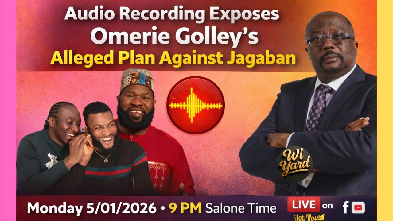 Audio Recording Exposes Omerie Golley’s Alleged Plan Against Jagaban
