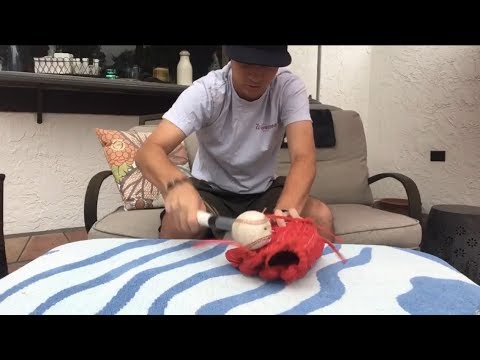 Como quebrar em uma luva rapidamente sem formar dobras !!