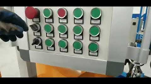 step 3 chain link fence machine install step3