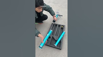 Part 427 ||#Extended assembly 3-section glue gun #timesaving...Unfold