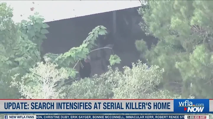 Large law enforcement presence at home where Billy Mansfield buried bodies