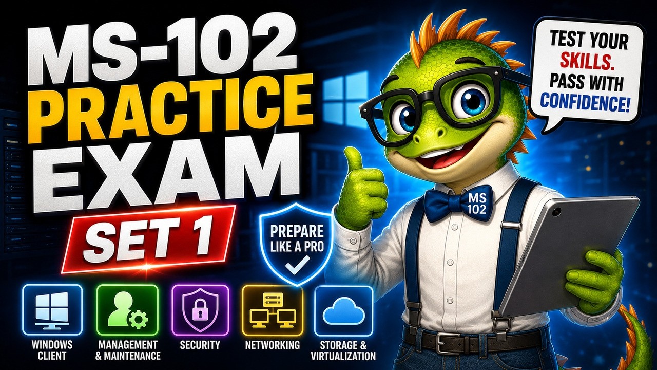 MS-102 practice exam video thumbnail