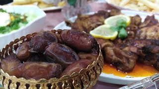 طاولة اليوم الأول من رمضان ? وصفات رمضانية بسيطة افكار food طبخ رمضان