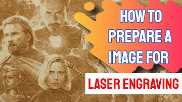 How to prepare a Picture for laser engraving (Photoshop)
