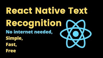 React Native Text Recognition Tutorial
