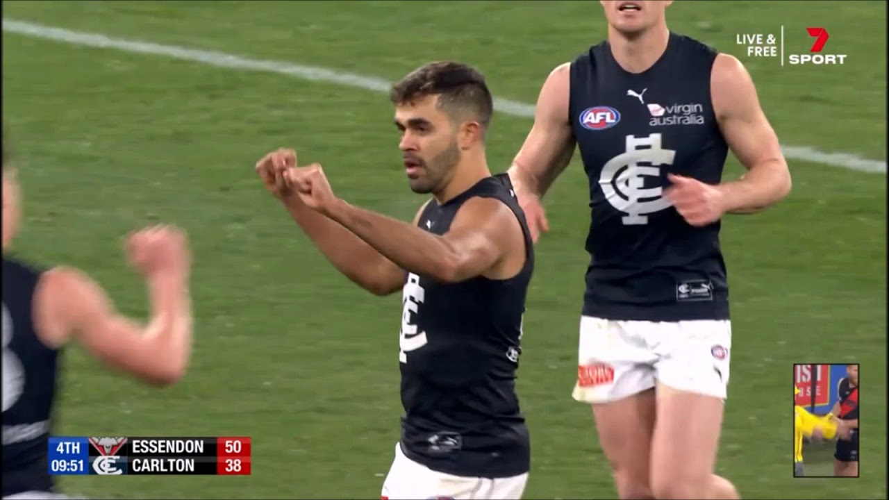 Marc Murphy sparks a Blues come from behind win - AFL Round 4 Carlton Blues @ Essendon Bombers