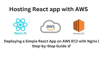 how to deploy react app on aws |  React.js Ec2| tutorial | #aws #reactjs #hosting #ec2 #nginx