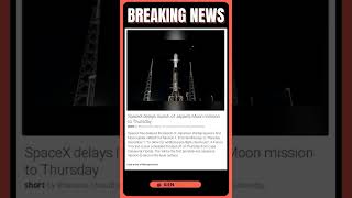 Breaking News | Watch LIVE: SpaceX Launches Japan's First Mission to the Moon! | #shorts #news