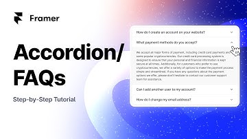 How to Create Seamless Card Expanding/Collapsing Interaction/ FAQ Section on @Framer