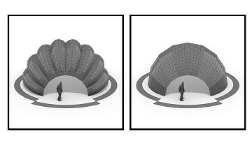 Rhino Grasshopper (Kangaroo Inflated Mesh)