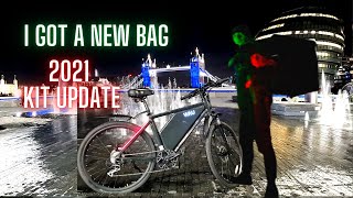 New Food Delivery Bag + 2021 Kit Update (What I Use Whilst Working For UberEats And Deliveroo)