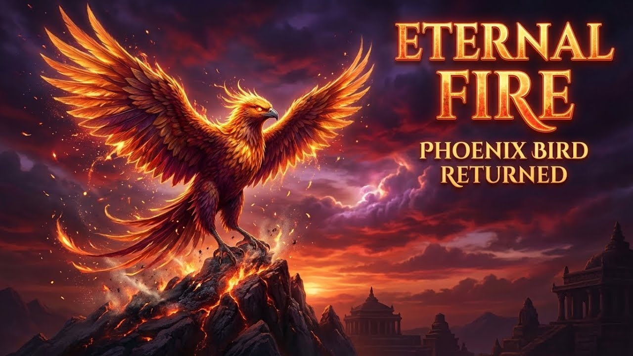 Phoenix Bird | The Eternal Fire Rebirth | AI Fantasy in 8K HDR