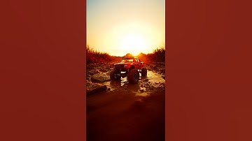 Satisfying RC Mud Run in Slow Motion 🎬 #rccar #offroad #rctruck #mud #satisfying #slowmotion #rclife