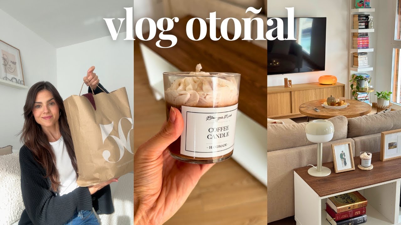 VLOG OTOÑAL 🍂  Nuevo salón, Decorando mi casa de otoño, Haul zara entretiempo | @maria.llagunes