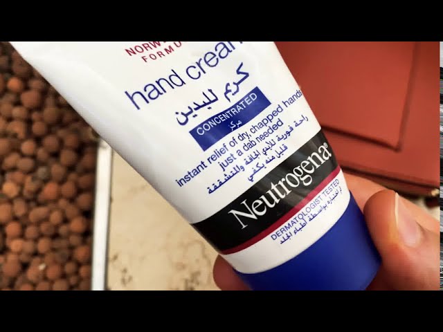كريم لليدين Neutrogena /hand cream - YouTube