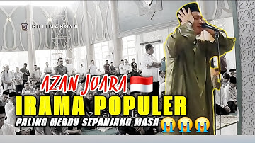 ADZAN BILAL TERMERDU DI INDONESIA, AZAN ROST NADA TINGGI BIKIN TERDIAM😭 | ALLAHUAKBAR