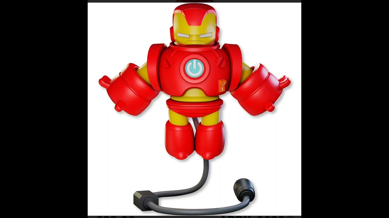 Iron Man Qrew Art Vinyl