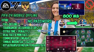 FIFA 24 MOBILE OFFLINETIMNAS & BRI LIGA 1| FIFA 16 Mod 24 Update Full Transfer&Kits 23/24 Real Face