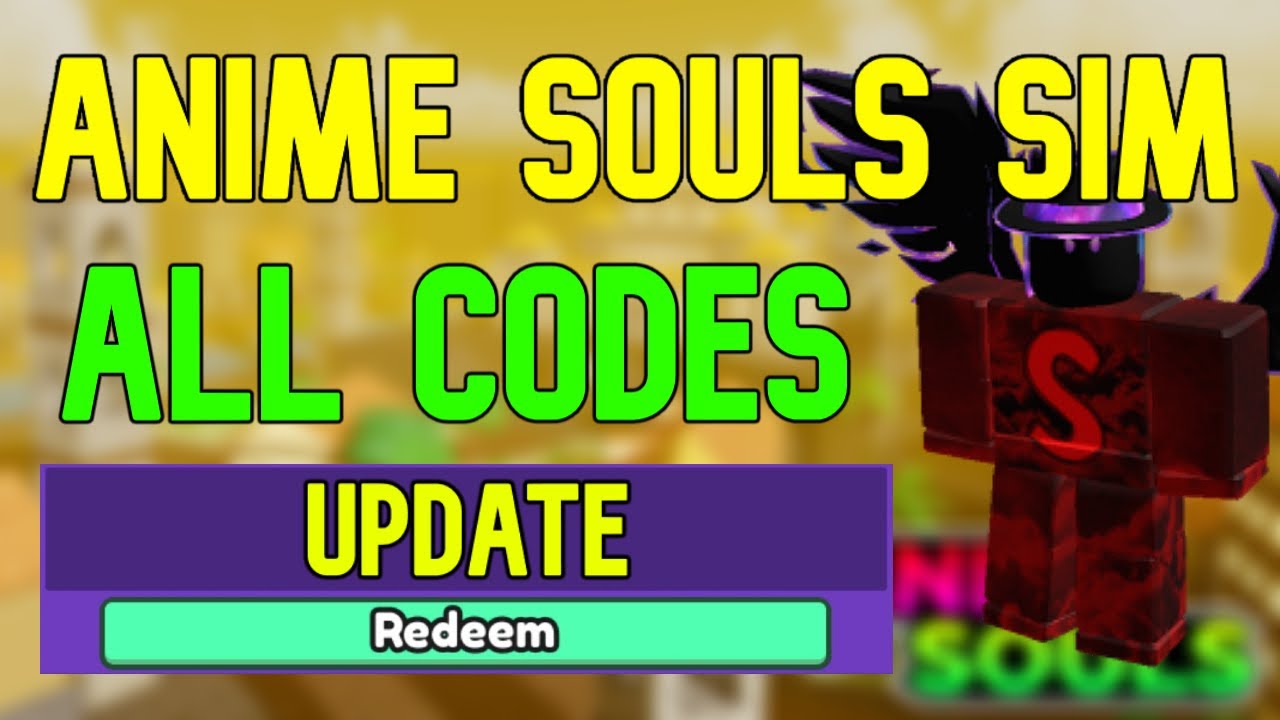 Roblox Anime Souls Simulator codes for free Potions and Energy in