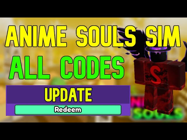 Roblox Anime Souls Simulator codes for free Potions and Energy in