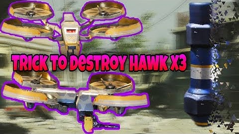 Trick to destroy Hawk X3 | call of duty mobile | #25