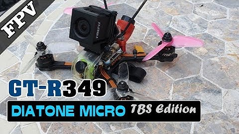 Diatone GT R349, wind cant stop me but the ground can 🙈 CRASH