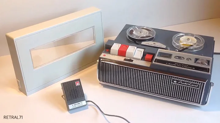 Crowncorder 5050 Reel to Reel Tape Recorder