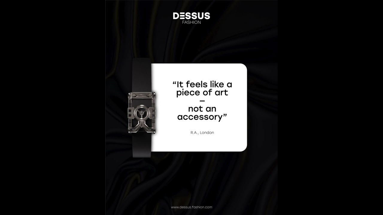 It Feels Like a Piece of Art, Not an Accessory | DESSUS FASHION