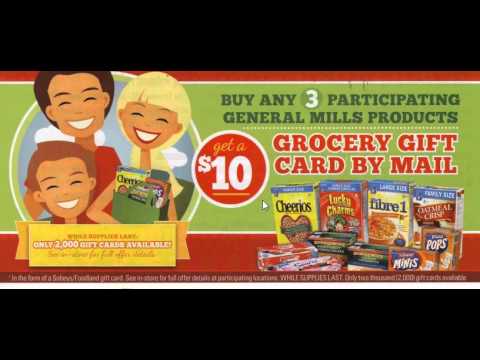 Canadian Couponing: Buy cereal get free cereal plus a $10 gift card!