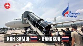 BANGKOK AIRWAYS A319 | Koh Samui to Bangkok | Full Flight Report [March 2024]