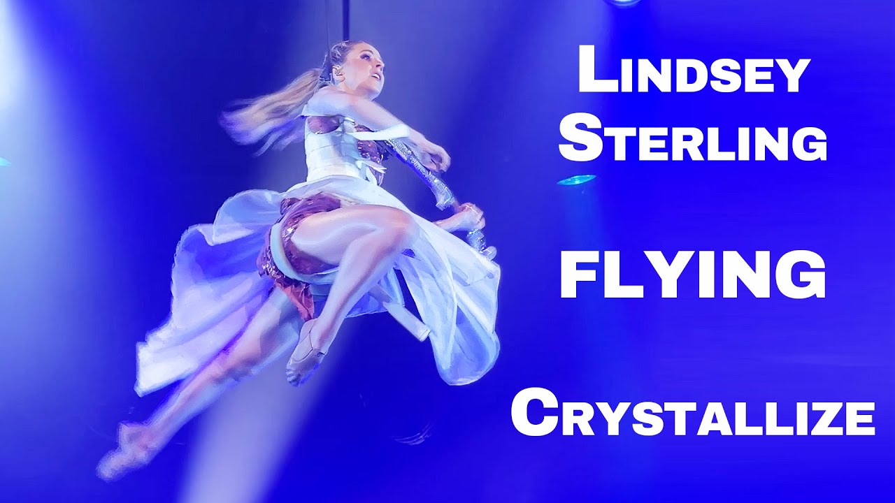 Singer Flying Performance Lindsey Stirling's