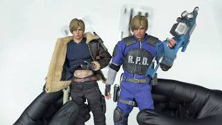 Resident Evil Leon S. Kennedy | Patriot Studio Steelback Beast 2 Figure Set 1/12 Scale | Unboxing