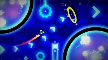 "Aqua" (HARDER) by AbstractDark [all coins] | Geometry Dash 2.1