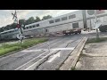 Southbound Amtrak Texas eagle 21 train at dittmar road in south Austin Texas on 6/14/26